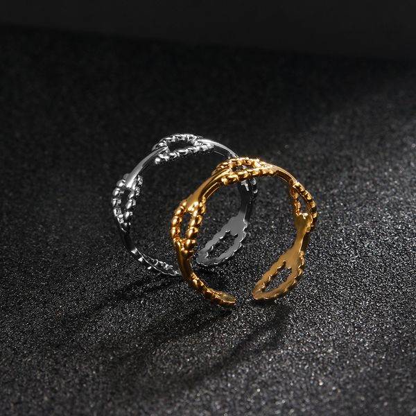 simple cretive 316l stainless steel ring for women men gold and silver color wedding jewelry ladies gift
simple cretive 316l stainless steel ring for women men gold and silver color wedding jewelry ladies gift