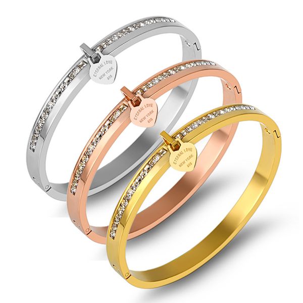 2021 womens charmet love bracelet luxury designer bangle couples stainless steel bridal jewellery crystal wedding party high end bracelets d, Black
2021 womens charmet love bracelet luxury designer bangle couples stainless steel bridal jewellery crystal wedding party high end bracelets d, Black