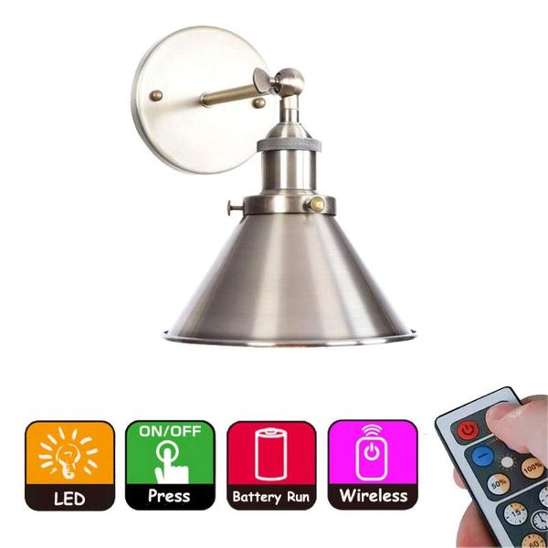 wall lamp bronze led remote control battery run cordless plating polishing lampshade dimmable not included
wall lamp bronze led remote control battery run cordless plating polishing lampshade dimmable not included