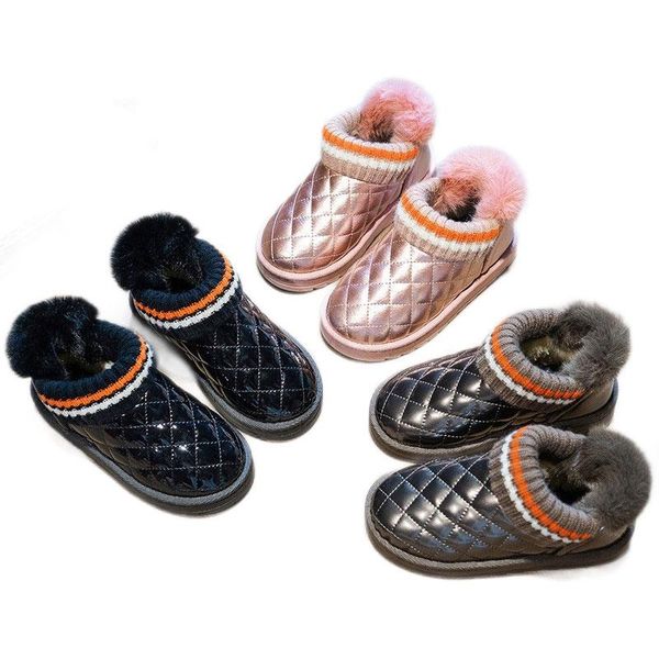 boots leather princess warm plush cotton kids shoes 2021 winter girls non-slip fashion toddler baby 24-35 size, Black;grey
boots leather princess warm plush cotton kids shoes 2021 winter girls non-slip fashion toddler baby 24-35 size, Black;grey