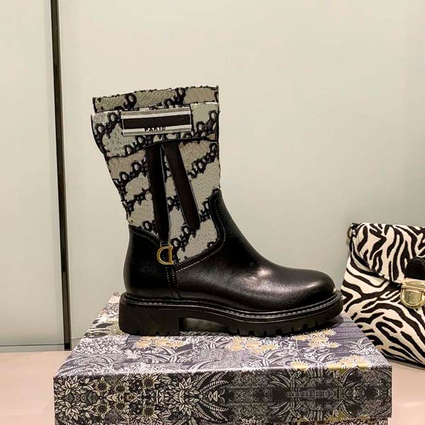 chunky brand women's boots designer genuine leather canvas over the zipper laces cute boot casual shoes with box316z, Black
chunky brand women's boots designer genuine leather canvas over the zipper laces cute boot casual shoes with box316z, Black