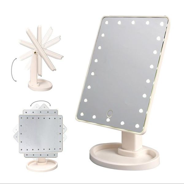 compact mirrors 360 degree rotation touch screen make up mirror cosmetic folding portable pocket with led lights makeup tool 
compact mirrors 360 degree rotation touch screen make up mirror cosmetic folding portable pocket with led lights makeup tool