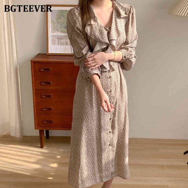 dresses autumn floral print lace-up women chiffon fashion v-neck ruffles ladies a-line female single-breasted dress kk3a, Black;gray
dresses autumn floral print lace-up women chiffon fashion v-neck ruffles ladies a-line female single-breasted dress kk3a, Black;gray