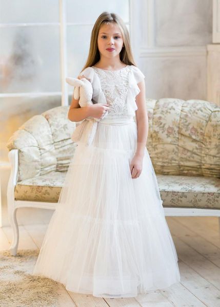 girl's dresses ivory lace tulle boho flower girl dress floor length v back sleeveless princess first communion pageant gown, Red;yellow
girl's dresses ivory lace tulle boho flower girl dress floor length v back sleeveless princess first communion pageant gown, Red;yellow