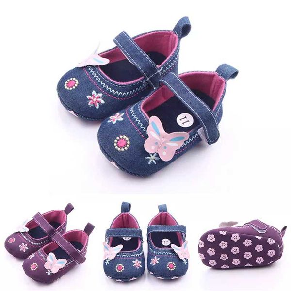 first walkers baby girl shoes butterfly embroidery fashion denim indoor 2021 spring/autumn soft bottom infant canvas princess shoe
first walkers baby girl shoes butterfly embroidery fashion denim indoor 2021 spring/autumn soft bottom infant canvas princess shoe