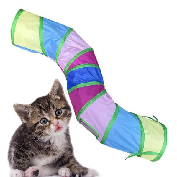 cat toys foldable pet tunnel multi-channel dog tent s type four way toy channel portable reliable seasons
cat toys foldable pet tunnel multi-channel dog tent s type four way toy channel portable reliable seasons