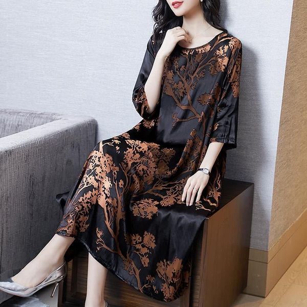casual dresses summer women chinese style vintage floral print midi irregular dress three quarter sleeve plus size 4xl vestidos y2, Black;gray
casual dresses summer women chinese style vintage floral print midi irregular dress three quarter sleeve plus size 4xl vestidos y2, Black;gray