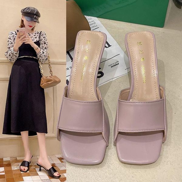 slippers women's flip flops 2021 summer the solid color fashion all-match comfortable open toe sandals casual high heel shoes, Black
slippers women's flip flops 2021 summer the solid color fashion all-match comfortable open toe sandals casual high heel shoes, Black