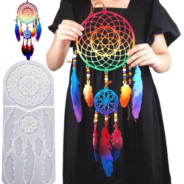 craft tools big dream catcher epoxy resin mold wind chimes handmade diy crystal wall hanging home decoration mirror silicone 50cm
craft tools big dream catcher epoxy resin mold wind chimes handmade diy crystal wall hanging home decoration mirror silicone 50cm