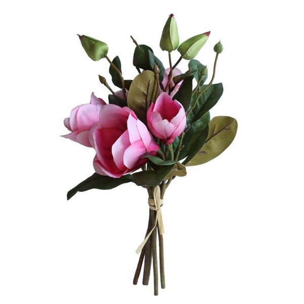 magnolia bouquet artificial silk flowers for wedding christmas party home decoration fake flower decorative & wreaths
magnolia bouquet artificial silk flowers for wedding christmas party home decoration fake flower decorative & wreaths