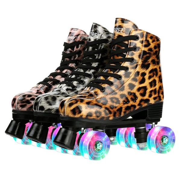 inline & roller skates xudrez double line patines leather artificial sneaker sliding quad sneakers leopard pu flash wheels
inline & roller skates xudrez double line patines leather artificial sneaker sliding quad sneakers leopard pu flash wheels