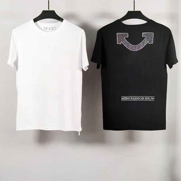 and men's t-shirts chaopai gaopin- 2021 spring summer heavy industry ironing embroidery technology men's women's short sve t-, White;black
and men's t-shirts chaopai gaopin- 2021 spring summer heavy industry ironing embroidery technology men's women's short sve t-, White;black