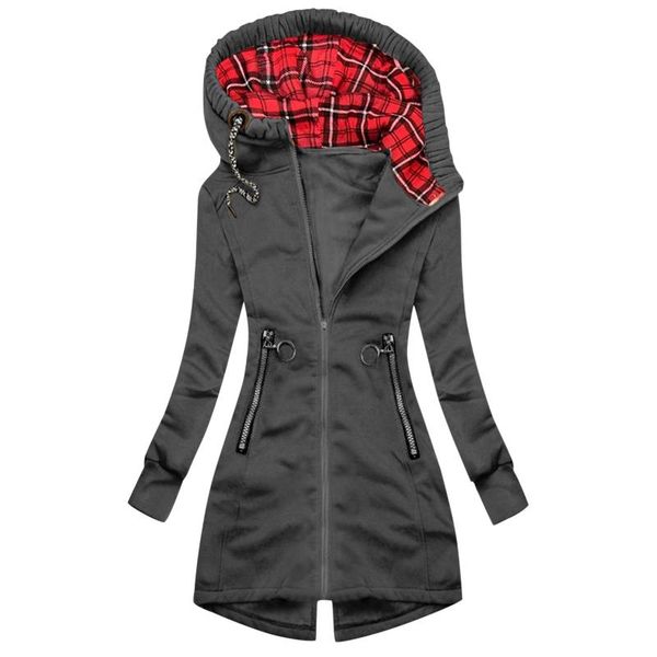 women's jackets winter warm hooded fashion plaid printed jacket zipper pocket sweatshirt long sleeve coat overcoat streetwear, Black;brown
women's jackets winter warm hooded fashion plaid printed jacket zipper pocket sweatshirt long sleeve coat overcoat streetwear, Black;brown