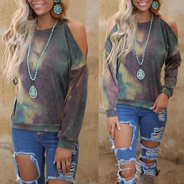 spring women's printed long sleeve round neck off shoulder casual casual round neck loose pullover, White
spring women's printed long sleeve round neck off shoulder casual casual round neck loose pullover, White