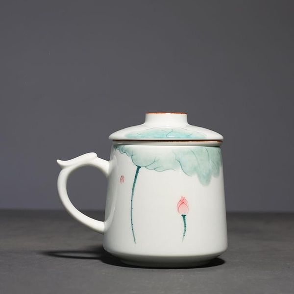 mugs hoddl hand painted powder green lotus tea cup fresh water ceramic home office mug with filter
mugs hoddl hand painted powder green lotus tea cup fresh water ceramic home office mug with filter