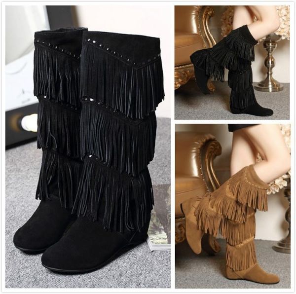 boots 40 big size high tassel women genuine leather tall winter warm fur snow 2021 shoes female fashion boot, Black
boots 40 big size high tassel women genuine leather tall winter warm fur snow 2021 shoes female fashion boot, Black