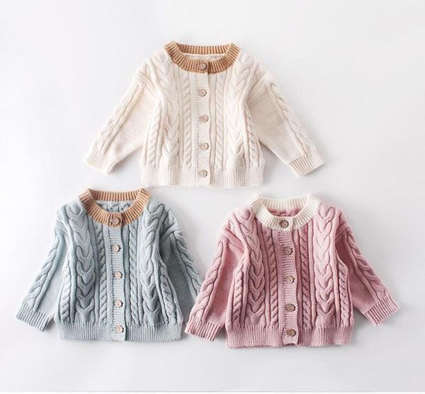 pullover baby girls sweater knitting autumn winter warm soft casual girl o-neck button cotton coats outwear, Blue
pullover baby girls sweater knitting autumn winter warm soft casual girl o-neck button cotton coats outwear, Blue