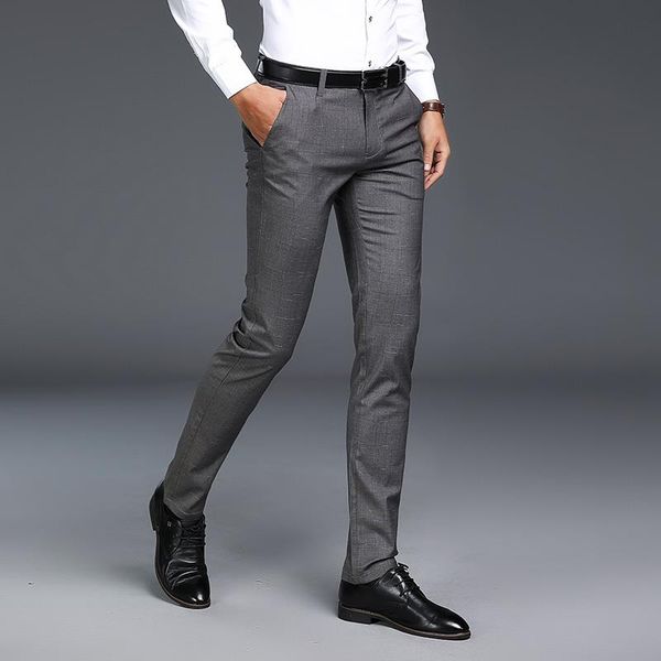 men's suits & blazers autumn black and gray suit trousers mens business casual navy blue pants, White;black
men's suits & blazers autumn black and gray suit trousers mens business casual navy blue pants, White;black