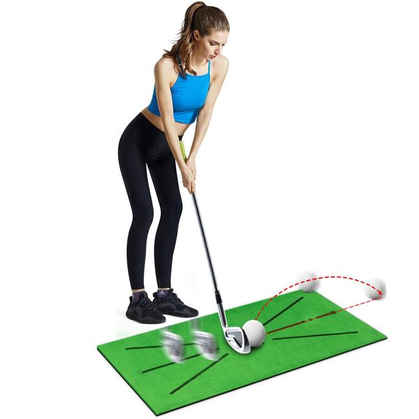 portable golf swing mat practice equipment indoor simulation hitting training aids protable practical outdoor office game gift non-slip
portable golf swing mat practice equipment indoor simulation hitting training aids protable practical outdoor office game gift non-slip