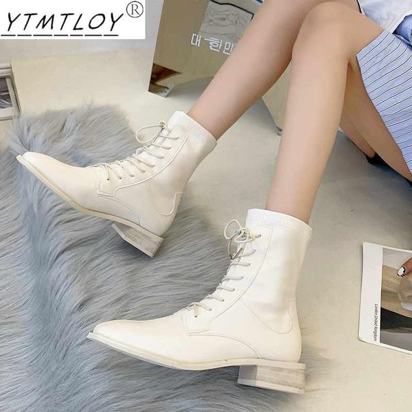 boots women's ankle pumps pointed toe front lace-up short winter and autumn thick-soled pu leather fashion, Black
boots women's ankle pumps pointed toe front lace-up short winter and autumn thick-soled pu leather fashion, Black