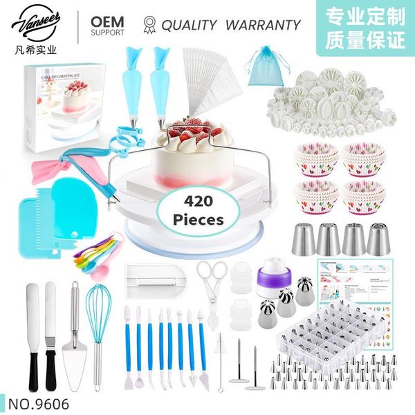 baking suit 420-piece pastry tube set household printed fondant cake decoration supplies resin letter mold silicon moulds & tools
baking suit 420-piece pastry tube set household printed fondant cake decoration supplies resin letter mold silicon moulds & tools