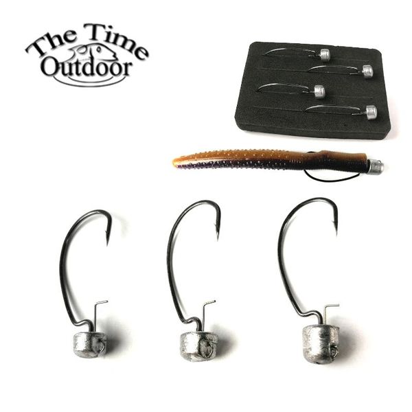 4pcs/lot finesse ned rig lead worm hooks crank jig head barbed lure soft bait for bass fishing accessories
4pcs/lot finesse ned rig lead worm hooks crank jig head barbed lure soft bait for bass fishing accessories