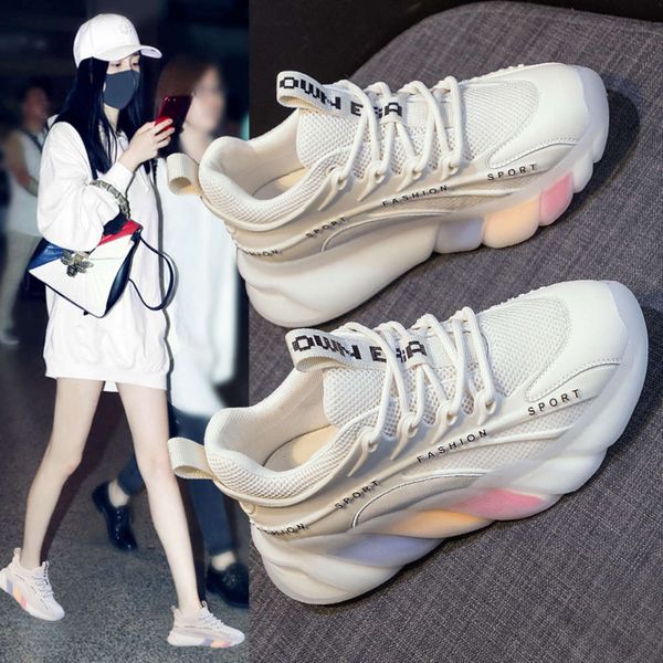 casual shoes pop shoes women's fashion spring 2021 new net red color thick sole single sports casual i4k4, Black
casual shoes pop shoes women's fashion spring 2021 new net red color thick sole single sports casual i4k4, Black