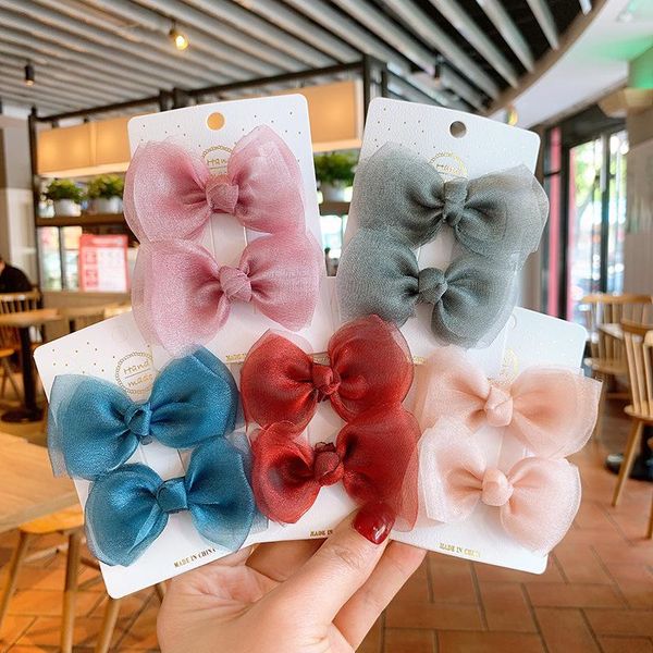 2pcs children gauze bow yarn hairpin barrette princess hair clip pin headdress girl women headwear accessories ornaments set, Slivery;white
2pcs children gauze bow yarn hairpin barrette princess hair clip pin headdress girl women headwear accessories ornaments set, Slivery;white