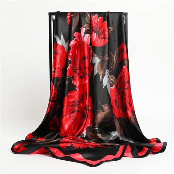scarves 2021 silk square scarf lady shawl flower print women headscarf satin hijab retro head wraps neckerchief female hair band bandana, Blue;gray
scarves 2021 silk square scarf lady shawl flower print women headscarf satin hijab retro head wraps neckerchief female hair band bandana, Blue;gray