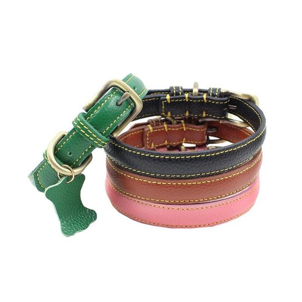 pet leather basic collar puppy medium dog adjustable walking neck strap with leash ring collars & leashes
pet leather basic collar puppy medium dog adjustable walking neck strap with leash ring collars & leashes