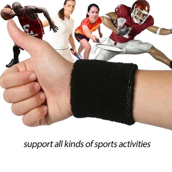 wrist support 2pcs sports sweatbands wristband band tennis squash sweat bands gym, Black;red
wrist support 2pcs sports sweatbands wristband band tennis squash sweat bands gym, Black;red