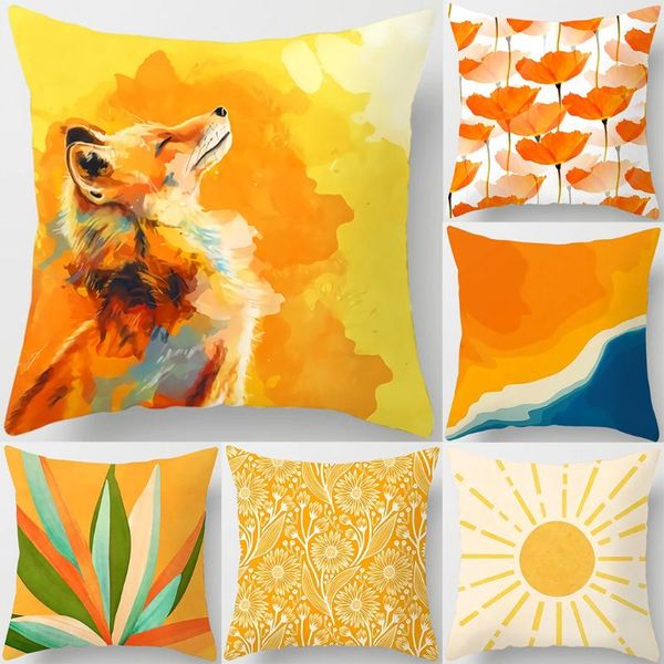 pillow case orange printed square pillowcase home decoration car sofa cushion cover funda de almohada
pillow case orange printed square pillowcase home decoration car sofa cushion cover funda de almohada