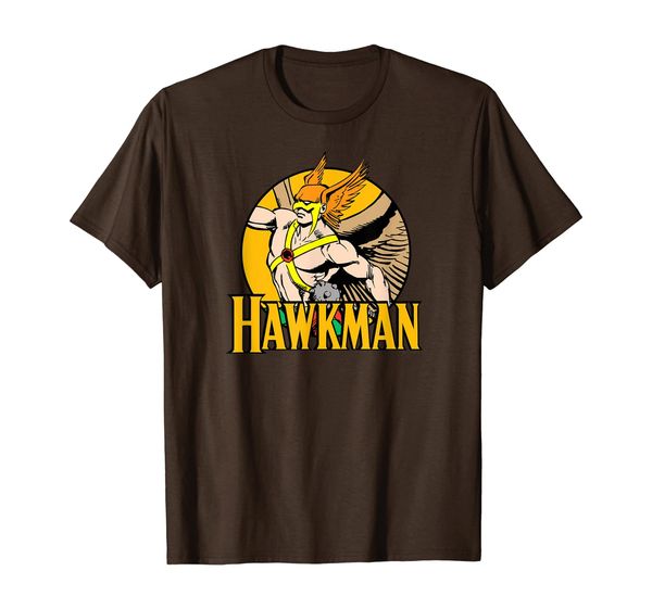 justice league hawkman circle t shirt t-shirt, White;black 
justice league hawkman circle t shirt t-shirt, White;black
