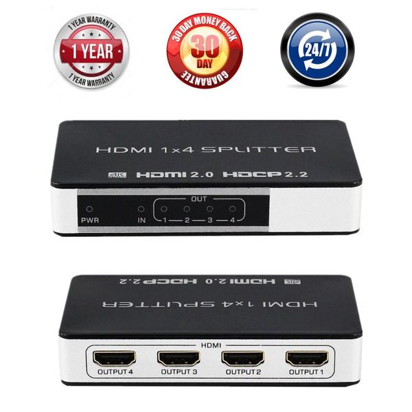 audio cables & connectors 1 input 4 or 8 output 1x4 1x8 splitter switcher support 2.0 hdcp 2.2 4k switch box for ps4 lcd projector
audio cables & connectors 1 input 4 or 8 output 1x4 1x8 splitter switcher support 2.0 hdcp 2.2 4k switch box for ps4 lcd projector