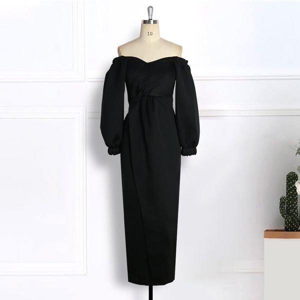 2021v neck women wrap dress lantern sleeve slit dresses night celebrate white black party date robe vestidos female new fashion, Black;gray
2021v neck women wrap dress lantern sleeve slit dresses night celebrate white black party date robe vestidos female new fashion, Black;gray