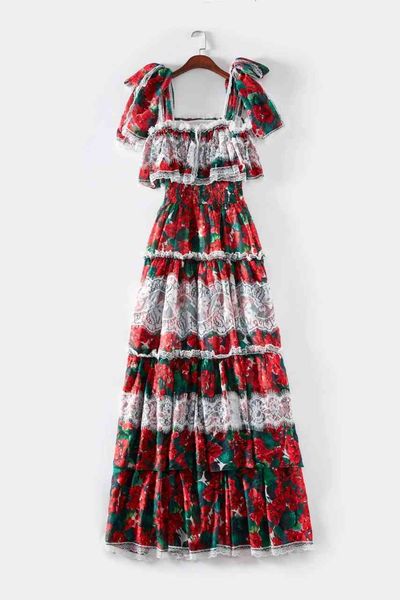 runway dresses europe and the united states summer fashion print pleated high waist cake long dress dack, Black
runway dresses europe and the united states summer fashion print pleated high waist cake long dress dack, Black