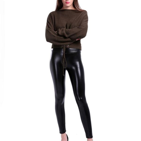 women's pants & capris women fashion leather skinny pencil street casual chaparajos outfit slim for femme, Black;white
women's pants & capris women fashion leather skinny pencil street casual chaparajos outfit slim for femme, Black;white