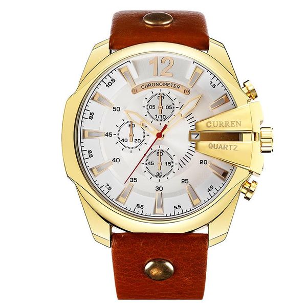 wristwatches 2021 style fashion watches super man curren men women men's watch retro quartz relogio masculion for gift, Slivery;brown
wristwatches 2021 style fashion watches super man curren men women men's watch retro quartz relogio masculion for gift, Slivery;brown