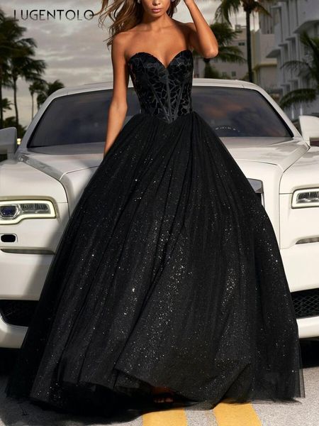 casual dresses party dress women sequins slim breast wrap corset backless lady sleeveless summer spring big swing lugentolo, Black;gray
casual dresses party dress women sequins slim breast wrap corset backless lady sleeveless summer spring big swing lugentolo, Black;gray