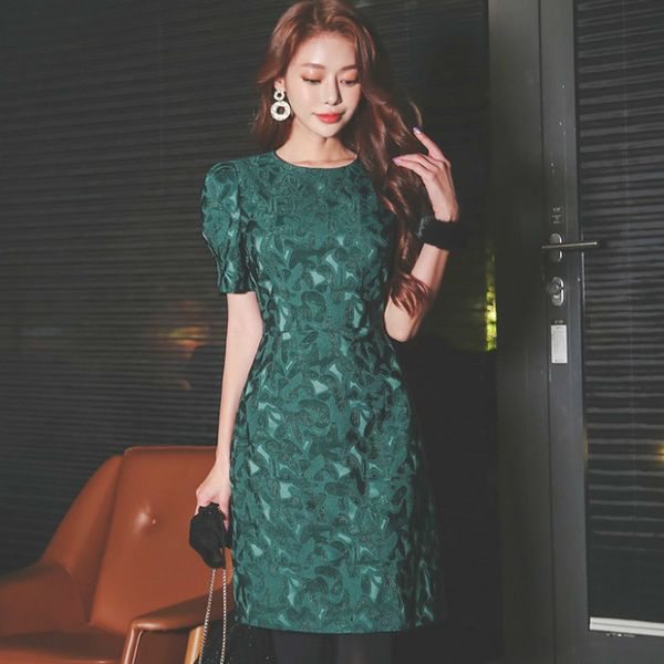 spring mini bud dress korea short sleeve slim green female party cloth, Black;gray
spring mini bud dress korea short sleeve slim green female party cloth, Black;gray