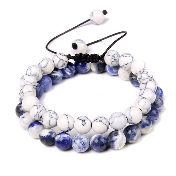 male female bracelet strands classic fashion beaded braided bracelets couples friendship 2pcs/set wholesale handmade multilayer bangle, Black
male female bracelet strands classic fashion beaded braided bracelets couples friendship 2pcs/set wholesale handmade multilayer bangle, Black