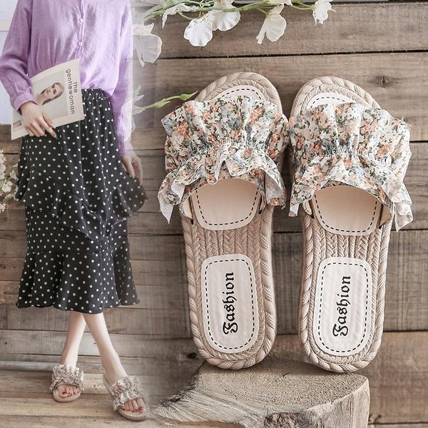 shoes women slippers flat slides low shale female beach pantofle soft sabot 2021 rome cotton fabric rubber ethnic pu floral, Black
shoes women slippers flat slides low shale female beach pantofle soft sabot 2021 rome cotton fabric rubber ethnic pu floral, Black