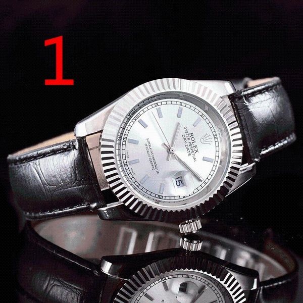 wristwatches fashion men's luxury designer watch quartz classic black steel band calendar business brand gifts 048, Slivery;brown
wristwatches fashion men's luxury designer watch quartz classic black steel band calendar business brand gifts 048, Slivery;brown