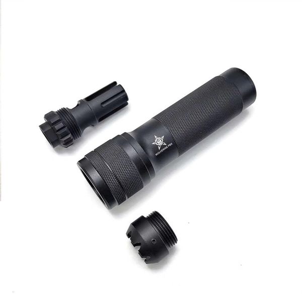 mini metal silencer decoration 19mm in-line 14mm reverse thread adapter dtm-105 flash hider slr airsoft rifle toy
mini metal silencer decoration 19mm in-line 14mm reverse thread adapter dtm-105 flash hider slr airsoft rifle toy