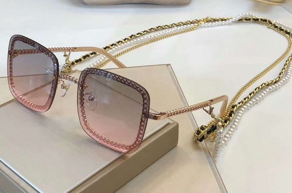 gold pink square sunglasses 4244 gold necklace pearls sonnenbrille women sunglasses holiday eyewear new wth box, White;black
gold pink square sunglasses 4244 gold necklace pearls sonnenbrille women sunglasses holiday eyewear new wth box, White;black