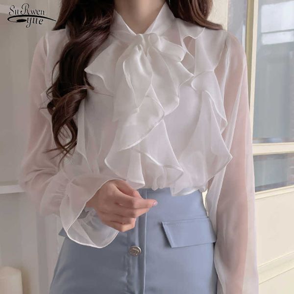 spring chiffon blouse office lady fashion sweet bow shirts women casual long sleeve clothing female blusas 13864 210527, White
spring chiffon blouse office lady fashion sweet bow shirts women casual long sleeve clothing female blusas 13864 210527, White