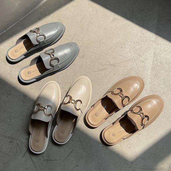 slippers summer metal chain design women 2021 fashion round toe mules retro brown blue leather ladies elagant shoes slides, Black
slippers summer metal chain design women 2021 fashion round toe mules retro brown blue leather ladies elagant shoes slides, Black