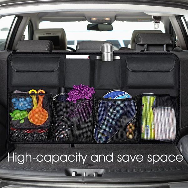 car organizer multifunction rear seat back storage bag collapsible hanging pouch sundries stowing tidying pocket accessories
car organizer multifunction rear seat back storage bag collapsible hanging pouch sundries stowing tidying pocket accessories