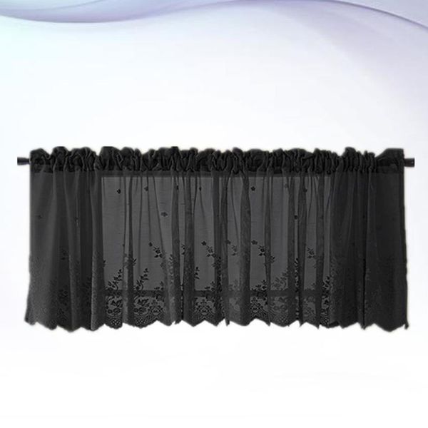 short curtain lace half window light transmission for home kitchen balcony 74x61cm white & drapes
short curtain lace half window light transmission for home kitchen balcony 74x61cm white & drapes