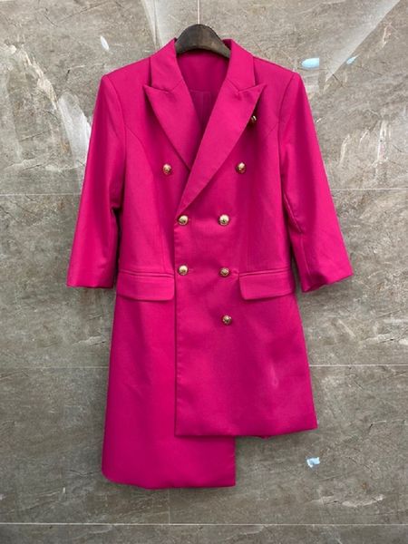 blazers autumn fashion long blazer coats jacket women notched collar golden button deco rose red blue coat outwear, White;black
blazers autumn fashion long blazer coats jacket women notched collar golden button deco rose red blue coat outwear, White;black